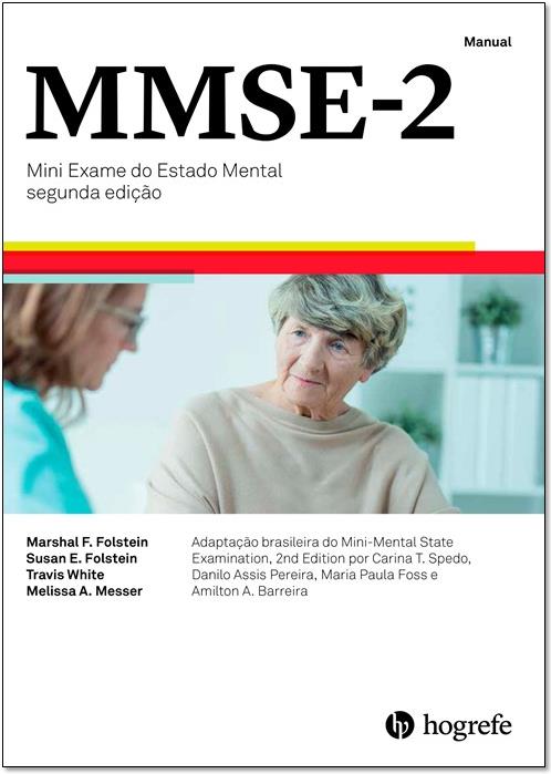 MMSE-2 - Bloco De Aplicação - Expandida/ Azul - 25 Folhas - Mini Exame Do Estado Mental