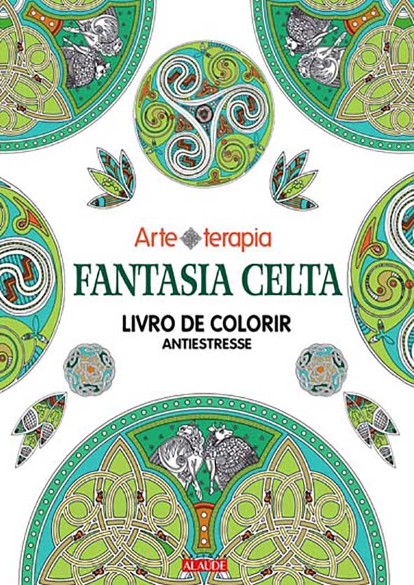 Fantasia Celta - Livro De Colorir Antiestresse