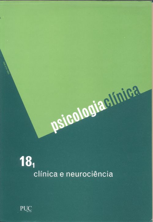 Psicologia Clínica: Clínica E Neurociência - 18.1