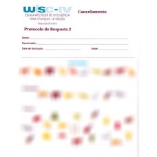 WISC IV - Protocolo De Respostas 2 - Cancelamento