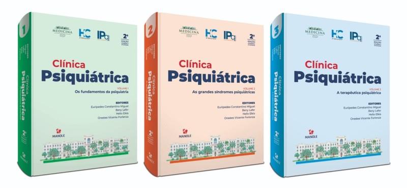 Clínica Psiquiátrica HC FMUSP 2  Edição Ampliada E Atualizada - Coleção 3 Volumes