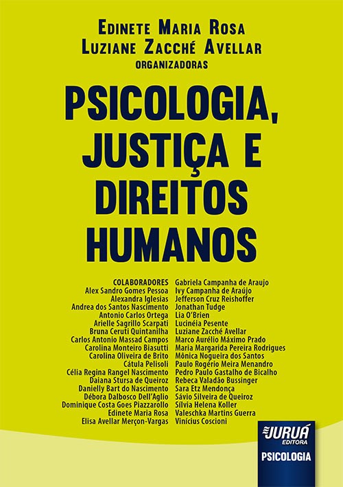 Psicologia, Justiça e Direitos Humanos