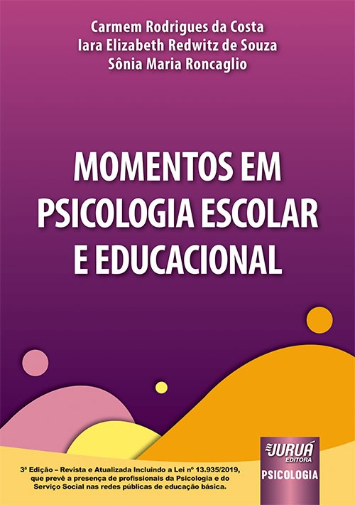 Momentos em Psicologia Escolar e Educacional
