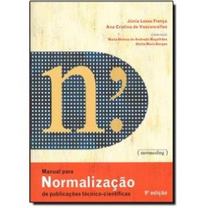 MANUAL PARA NORMALIZACAO DE PUBLICACOES TECNICO-CIENTIFICAS