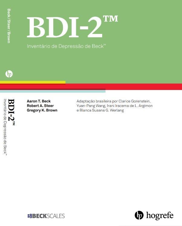 BDI-II - BLOCO DE RESPOSTA - 10FLS - INVENTÁRIO DE DEPRESSÃO DE BECK