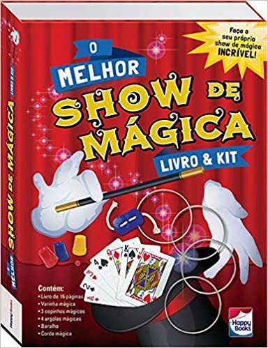 LIVRO & KIT: MELHOR SHOW DE MAGICA, O