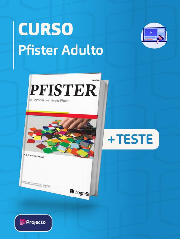 PFISTER Adulto - Kit Completo com Curso EAD