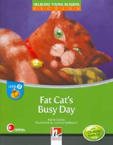FAT CATS BUSY DAY - WITH CD-ROM/AUDIO CD - LEVEL D - SERIE HELBLING YOUNG