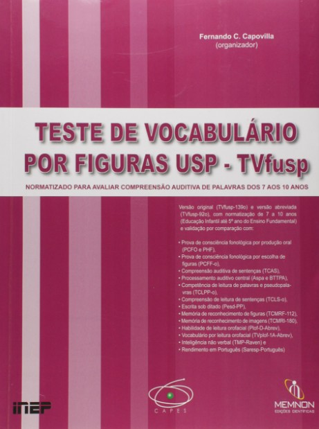 Teste de Vocabulário por Figuras USP-TVFUSP