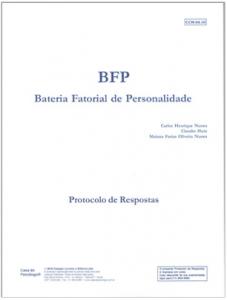 BFP - Bloco de Respostas - 25 Fls - Bateria Fatorial De Personalidade