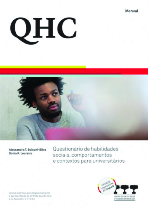 QHC - KIT - Questionário de Habilidades Sociais, Comportamentos e Contextos Para Universitários
