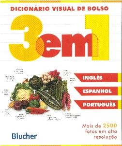 Dicionário Visual de Bolso 3 Em 1- Inglês / Espanhol / Português