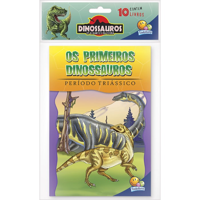 Dinossauros Os Gigantes da Terra Kit c/10 Und.