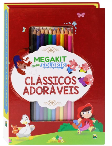 Megakit Para Colorir: Clássicos Adoráveis