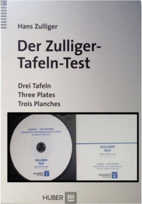 Zulliger - Z Teste -  Conjunto De Pranchas (Individual)   CD (Coletivo)