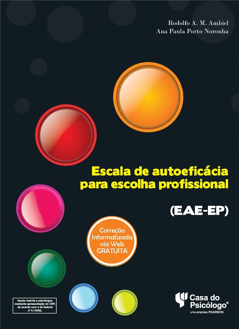 EAE-EP - Bloco De Apuração 25 Fls - Escala De Autoeficácia Para Escolha
