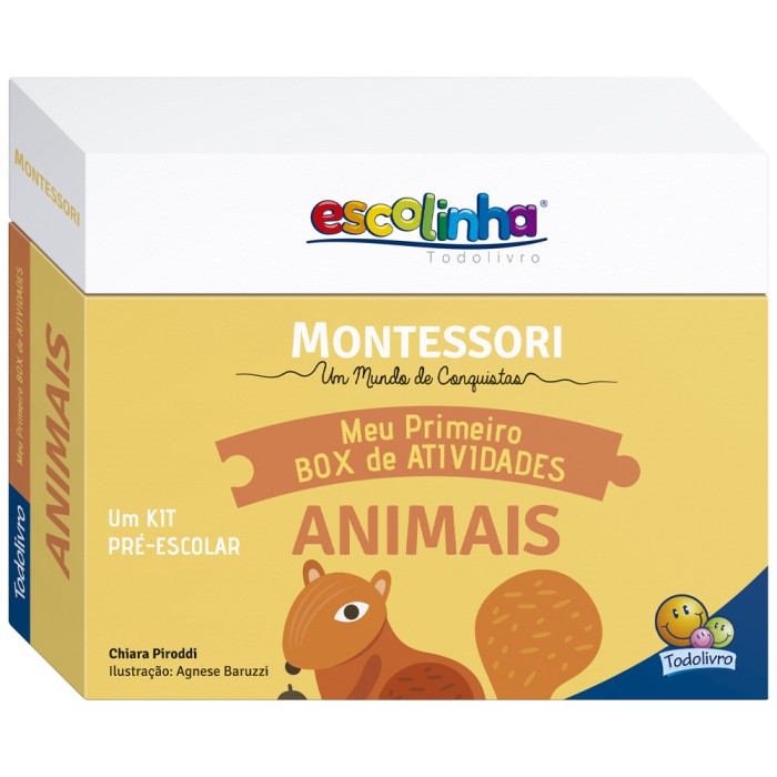 Escolinha Montessori - Meu Primeiro Box de Atividades: Animais (escolinha)