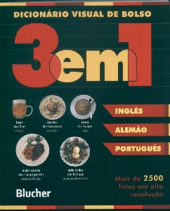 Dicionário Visual de Bolso 3 Em 1 - Inglês/ Alemão/ Português