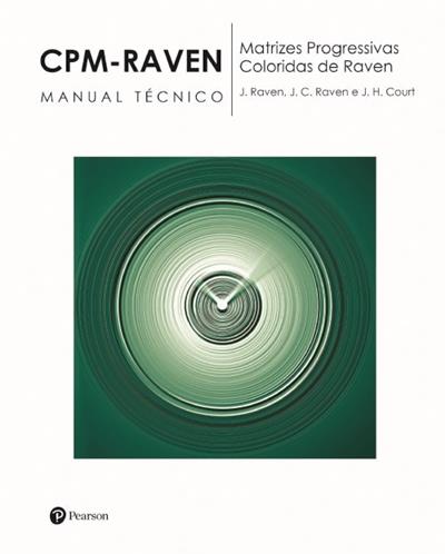 RAVEN Infantil - Bloco de Respostas - Matrizes Progressivas Coloridas De Raven - CPM-RAVEN
