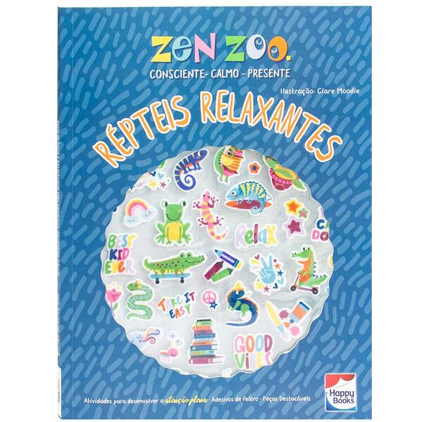 Zen Zoo - Répteis Relaxantes: Livro de Atividades