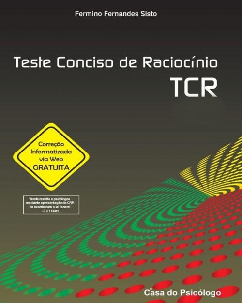 TCR - Caderno De Aplicação - Teste Conciso De Raciocínio