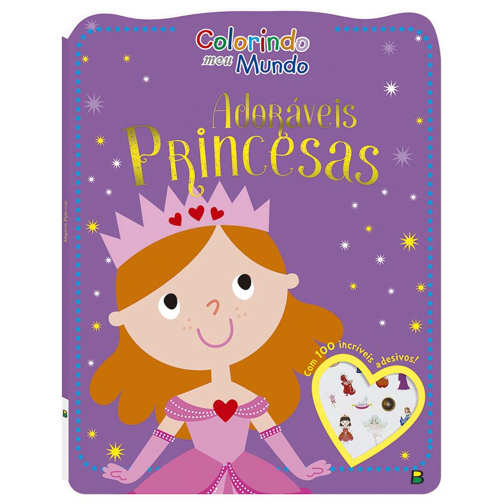 Colorindo Meu Mundo: Adoráveis Princesas