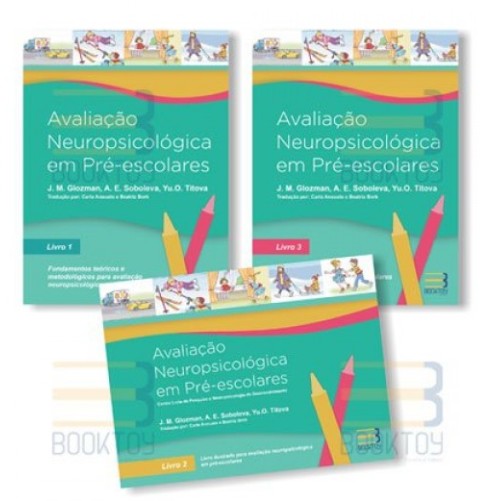 Avaliação Neuropsicologica em Pré-Escolares (3 Volumes)