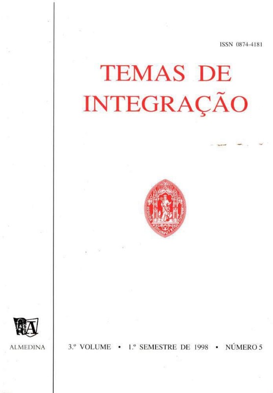 Temas de Integração: Nº 5 - 1º Semestre de 1998 (volume 3)