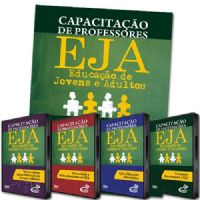 COL. CAPACITACAO DE PROFESSORES - EJA EDUCACAO DE JOVENS E ADULTOS (4DVDS)