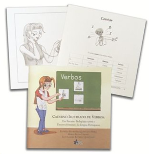 Caderno Ilustrado de Verbos + 32 Cartelas Ilustradas (Obra Completa)