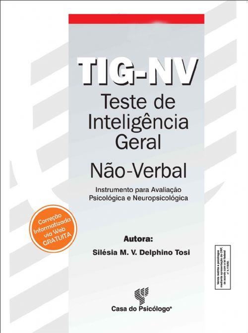 TIG - NV - Caderno De Aplicação - Teste De Inteligência Geral Não-Verbal