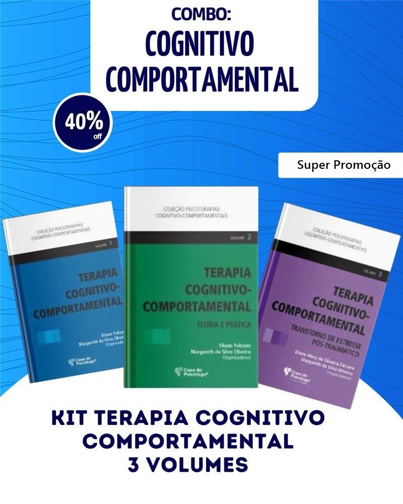KIT TERAPIA COGNITIVO-COMPORTAMENTAL - 3 VOLUMES