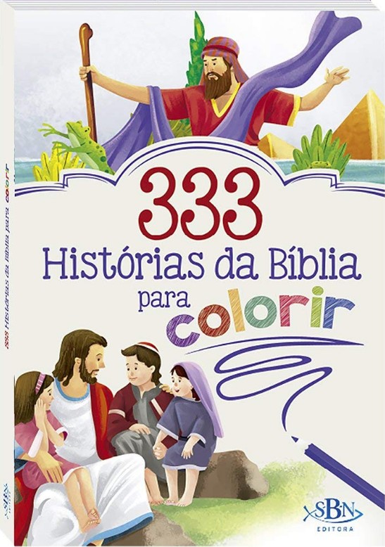 333 Histórias da Bíblia para Colorir