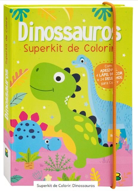 Superkit de Colorir: Dinossauros