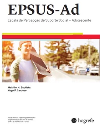 EPSUS-AD - Manual - Escala De Percepção De Suporte Social Para Adolescentes