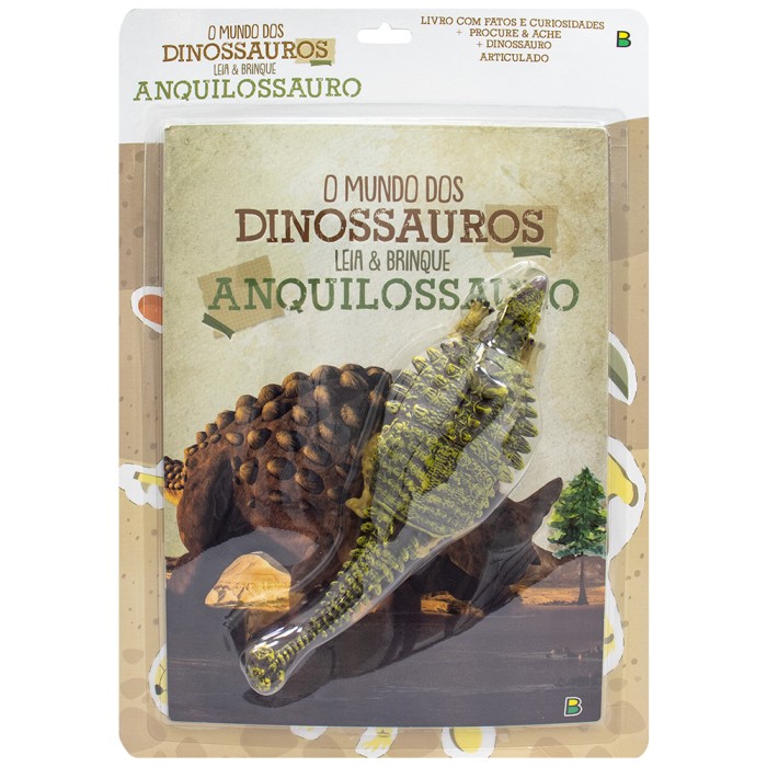 Mundo dos Dinossauros, O: Leia & Brinque Anquilossauro